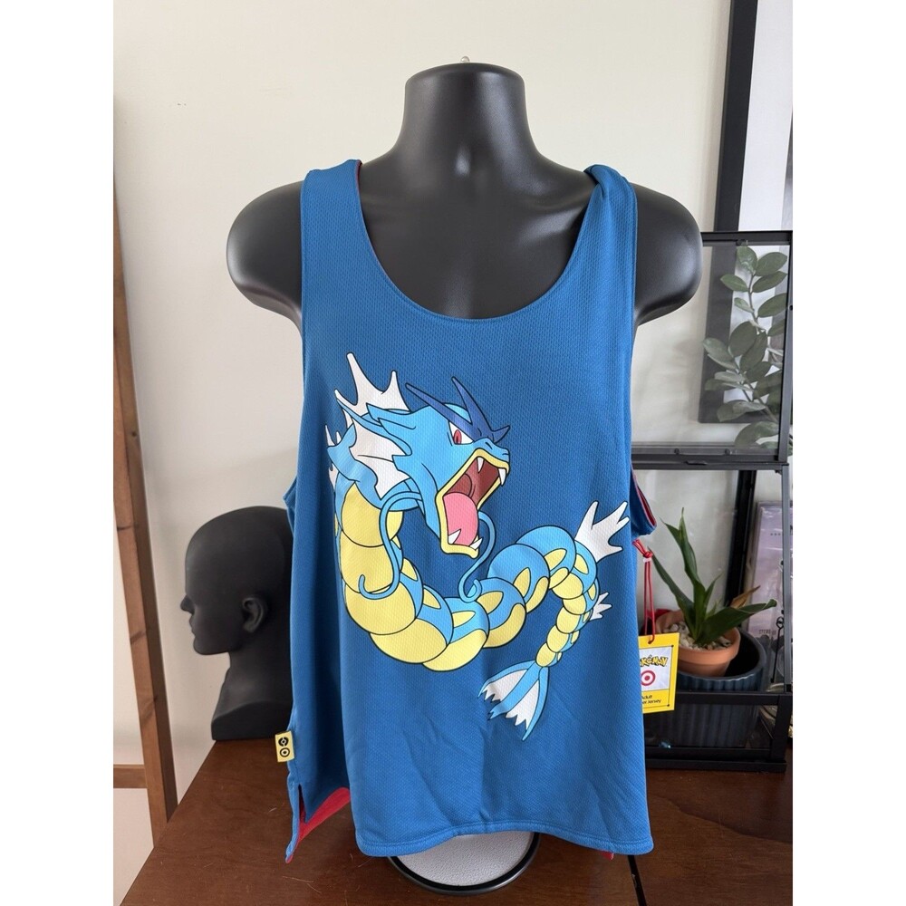 Adult Reversible Jersey - Pokémon x Target - LARGE Gyarados Magikarp